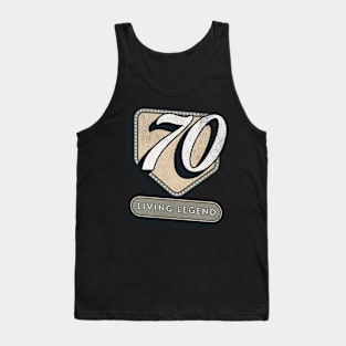 70th Birthday Gift Ideas for grandpa and grandma Tank Top